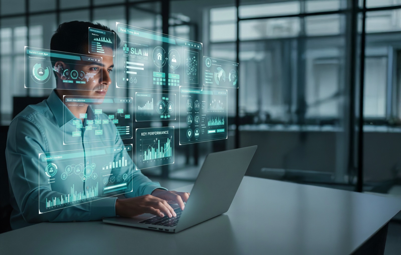 A close-up shot of a person's hands flipping through a binder labeled 'SOPs' in a warehouse, symbolizing the implementation of essential procedures for e-commerce marketplace operations.