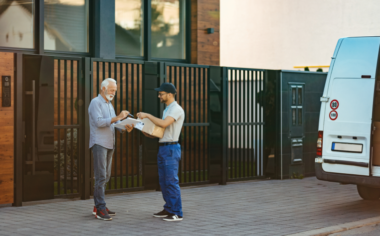 Last-mile delivery for fast, same-day service