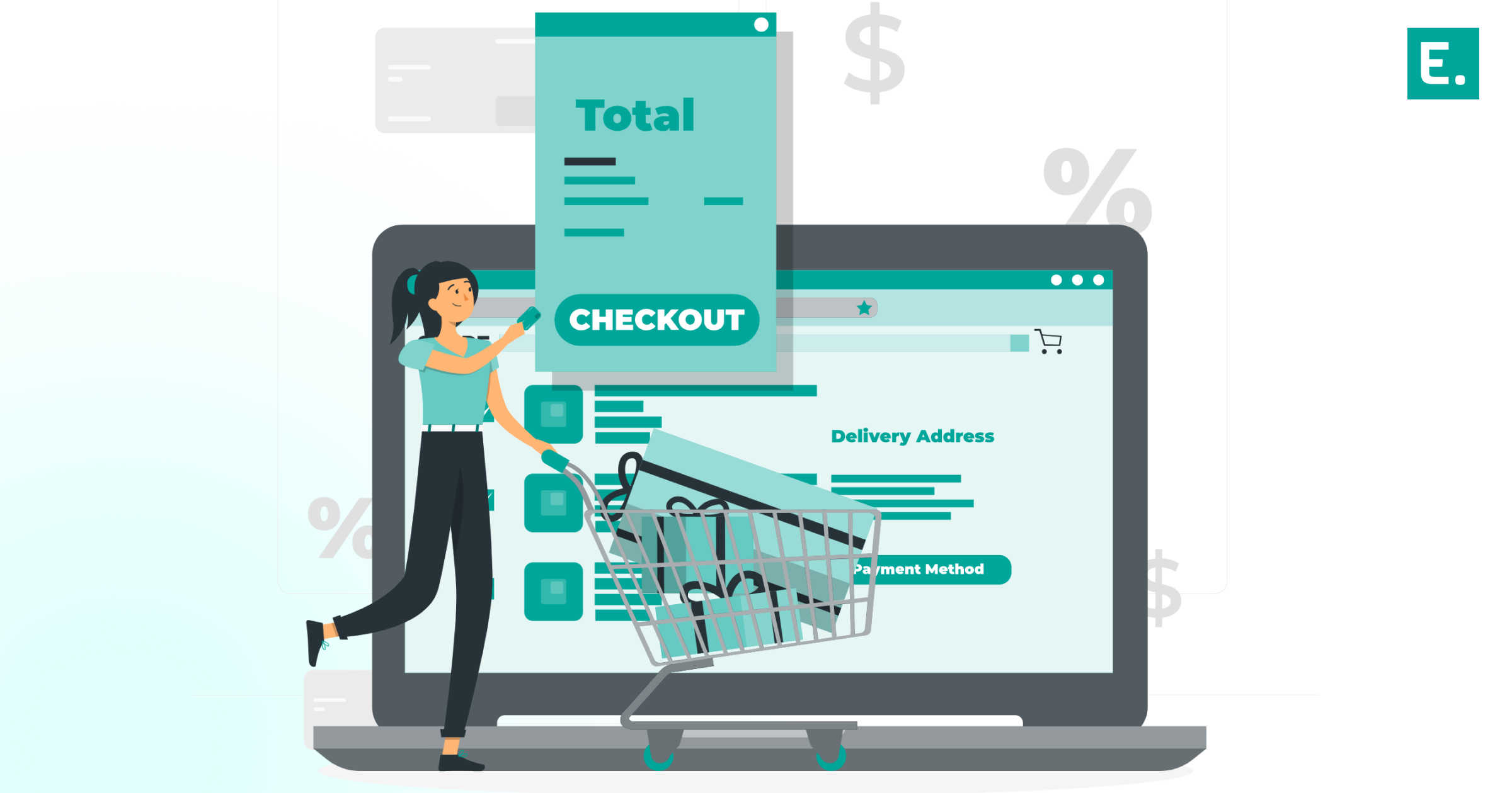 A dual-screen interface illustrating warehouse order dispatch speed analytics linked directly to rising product search rankings on an e-commerce platform.