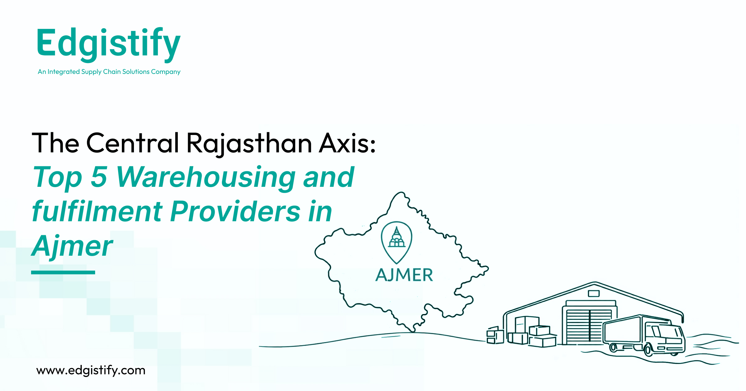 Grade A warehouse in Kishangarh, Ajmer, featuring specialized heavy-load flooring for marble and stone fulfilment.