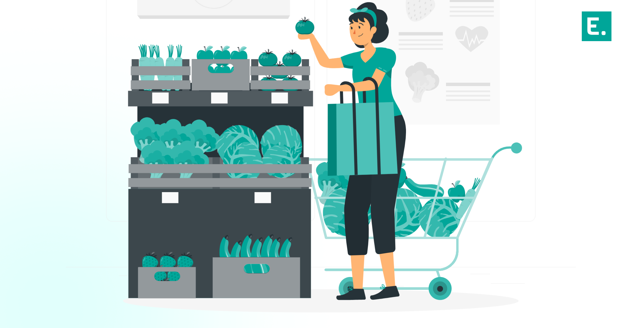 A warehouse barcode scanning process showing real-time item validation, zero-error pick checking, and JioMart vendor compliance scores.