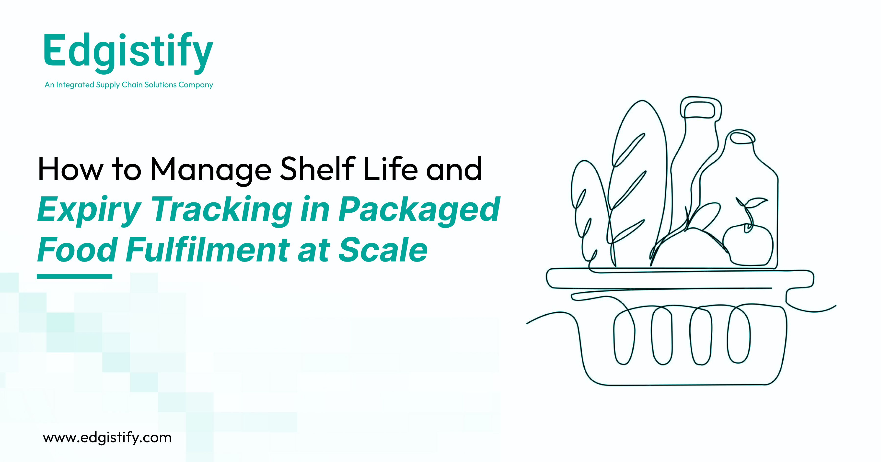 Edgistify's EdgeOS dashboard showing real-time batch tracking, expiry countdowns, and FEFO inventory status for a packaged food brand.