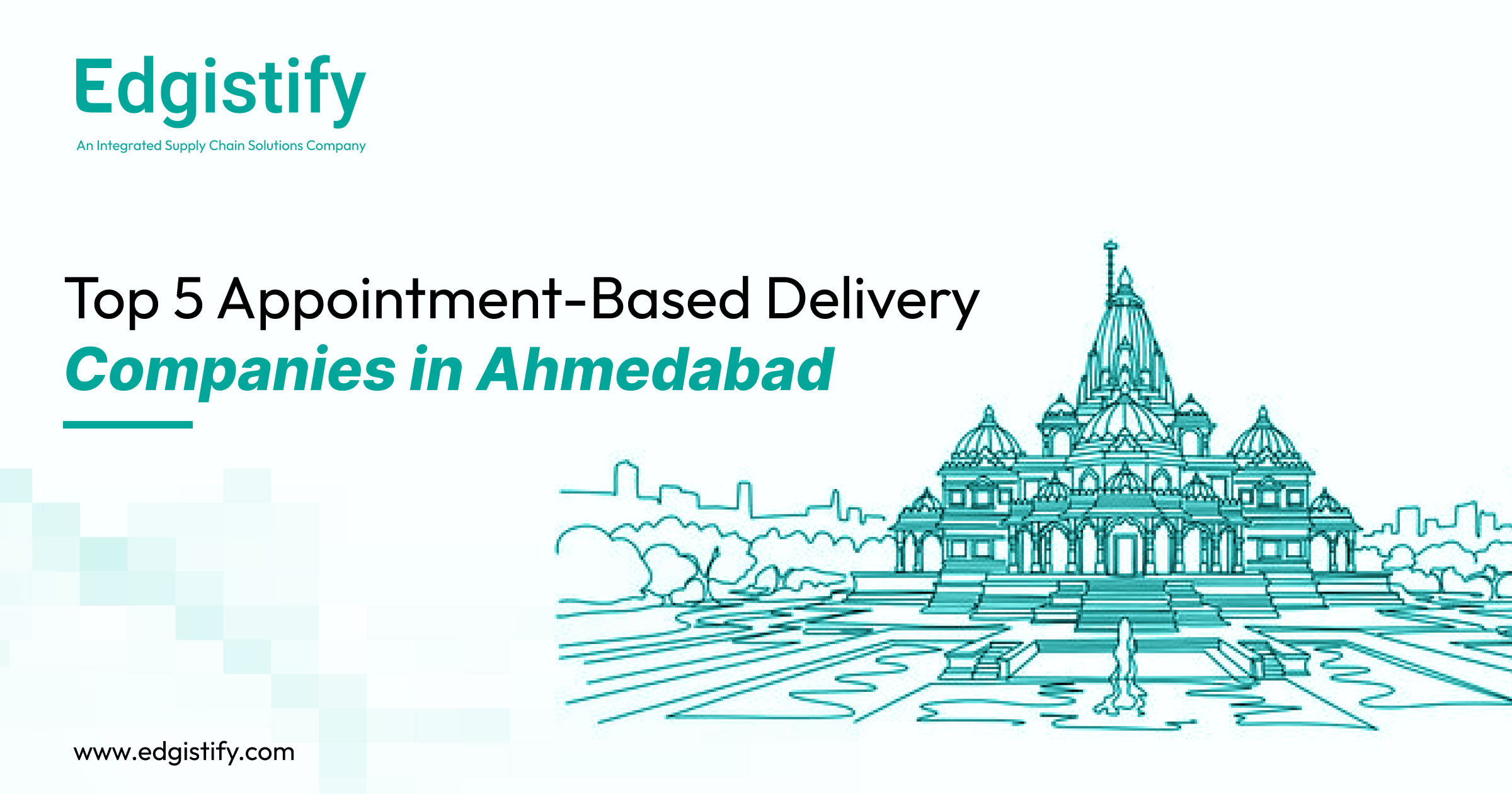 FMCG distribution truck managing purchase order (PO) compliance on Ahmedabad SG Highway and Changodar.