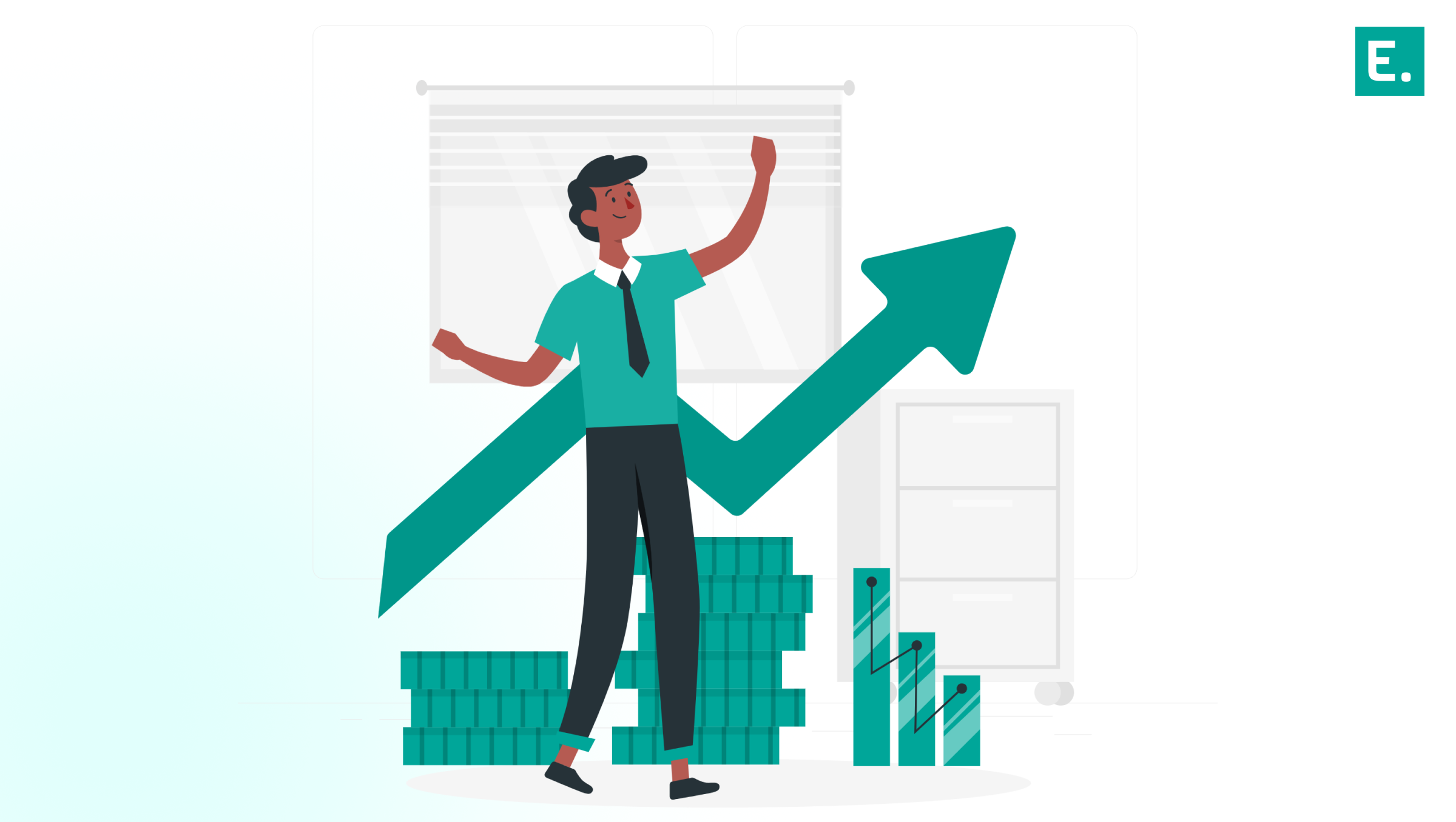 An analytics dashboard correlating marketplace performance scores and organic impressions against rapid warehouse dispatch indicators running on EdgeOS.