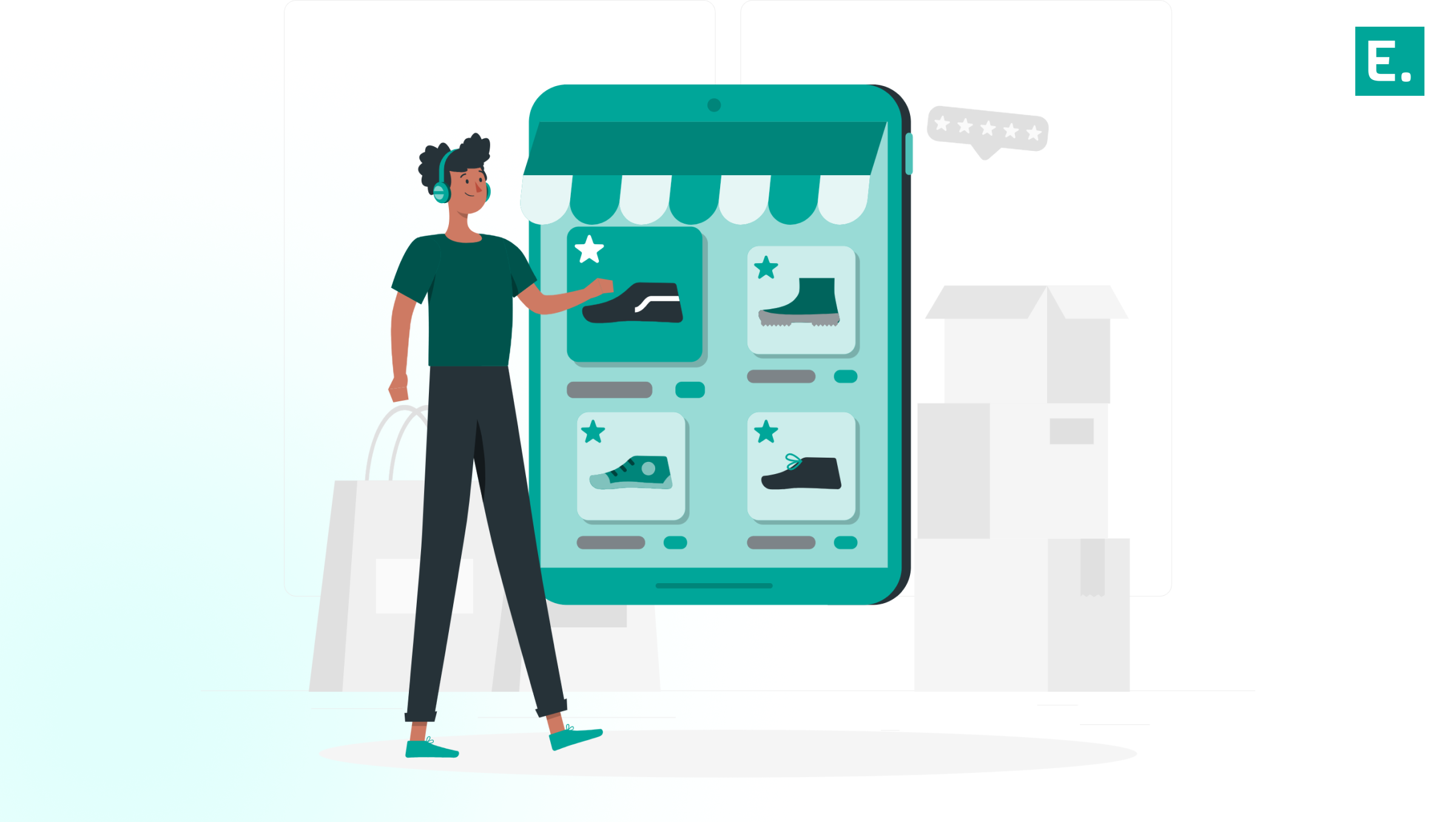 An Indian retail operations manager and a software engineer reviewing a cloud-based digital procurement platform to align logistics with technology.