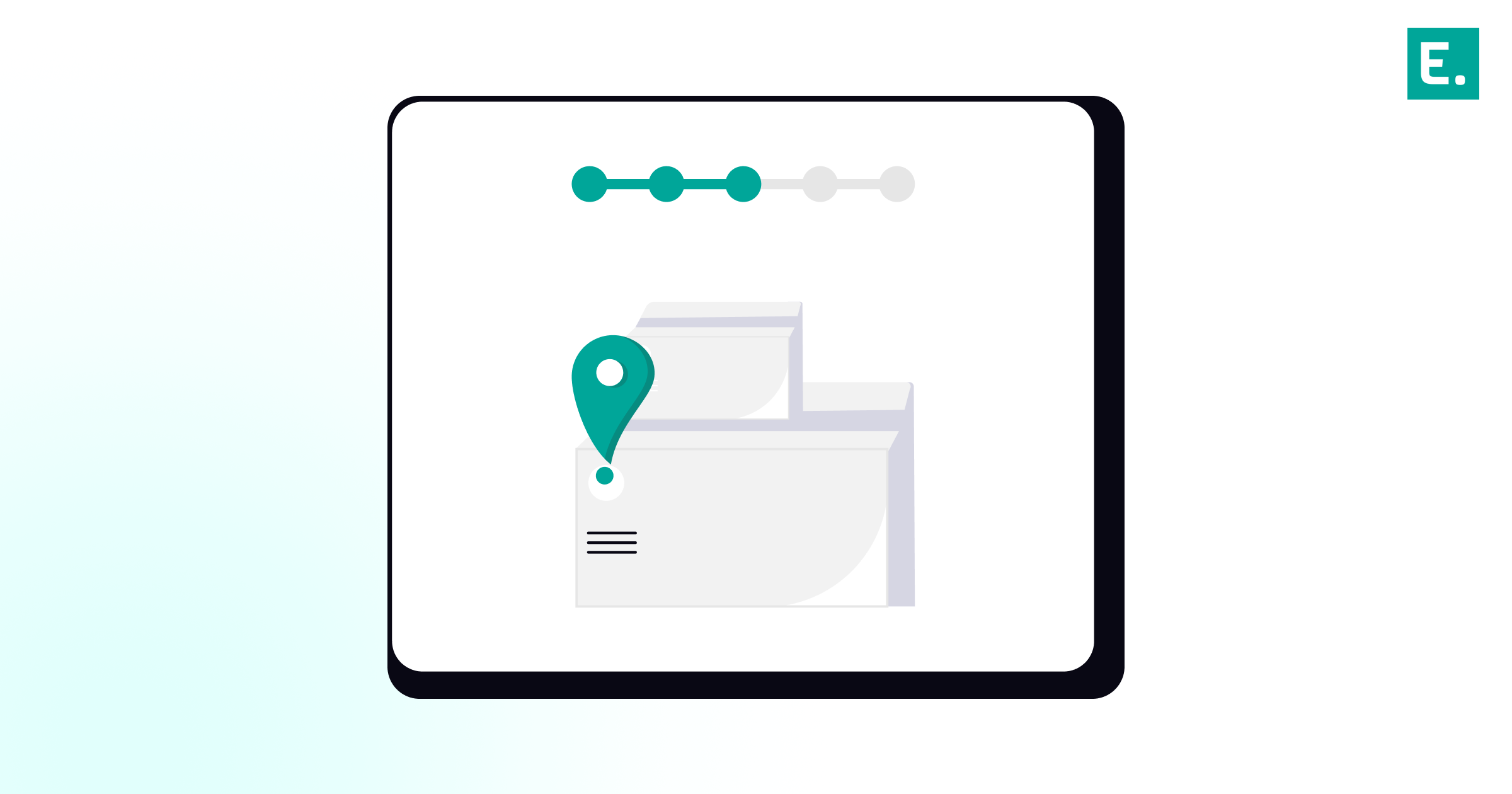 The visual for this topic likely displays a dedicated returns management area where items are evaluated, scanned, and accurately sorted by quality control software.
