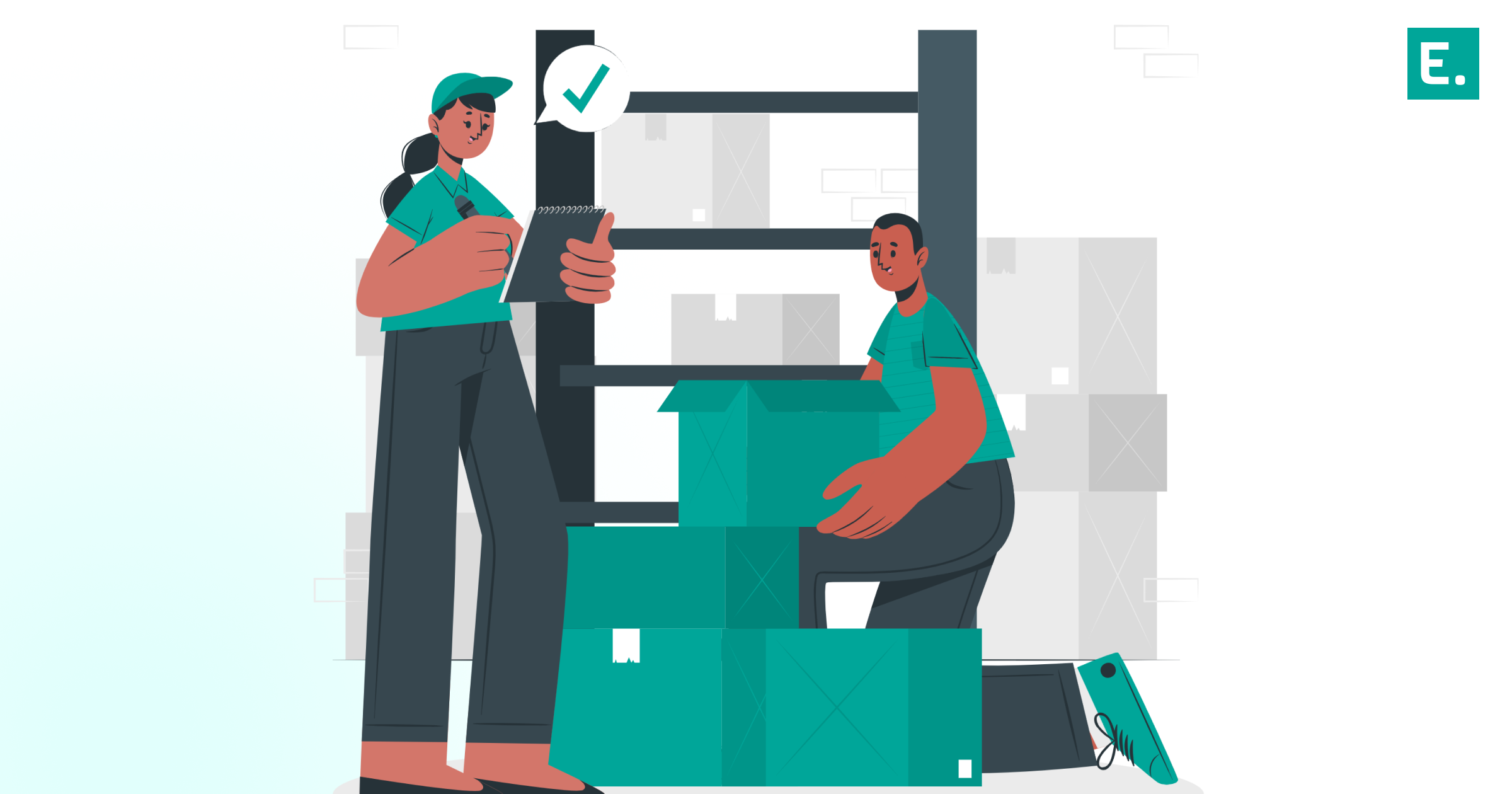 A venture capital auditor and brand operations director analyzing code-governed fulfillment metrics and inventory logs on a dual display.