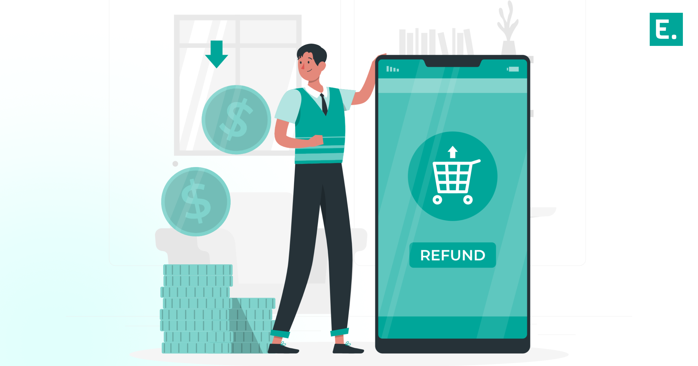 A comparison graphic mapping a legacy general-trade warehouse workflow next to an automated, tech-enabled modern e-commerce fulfilment node network.