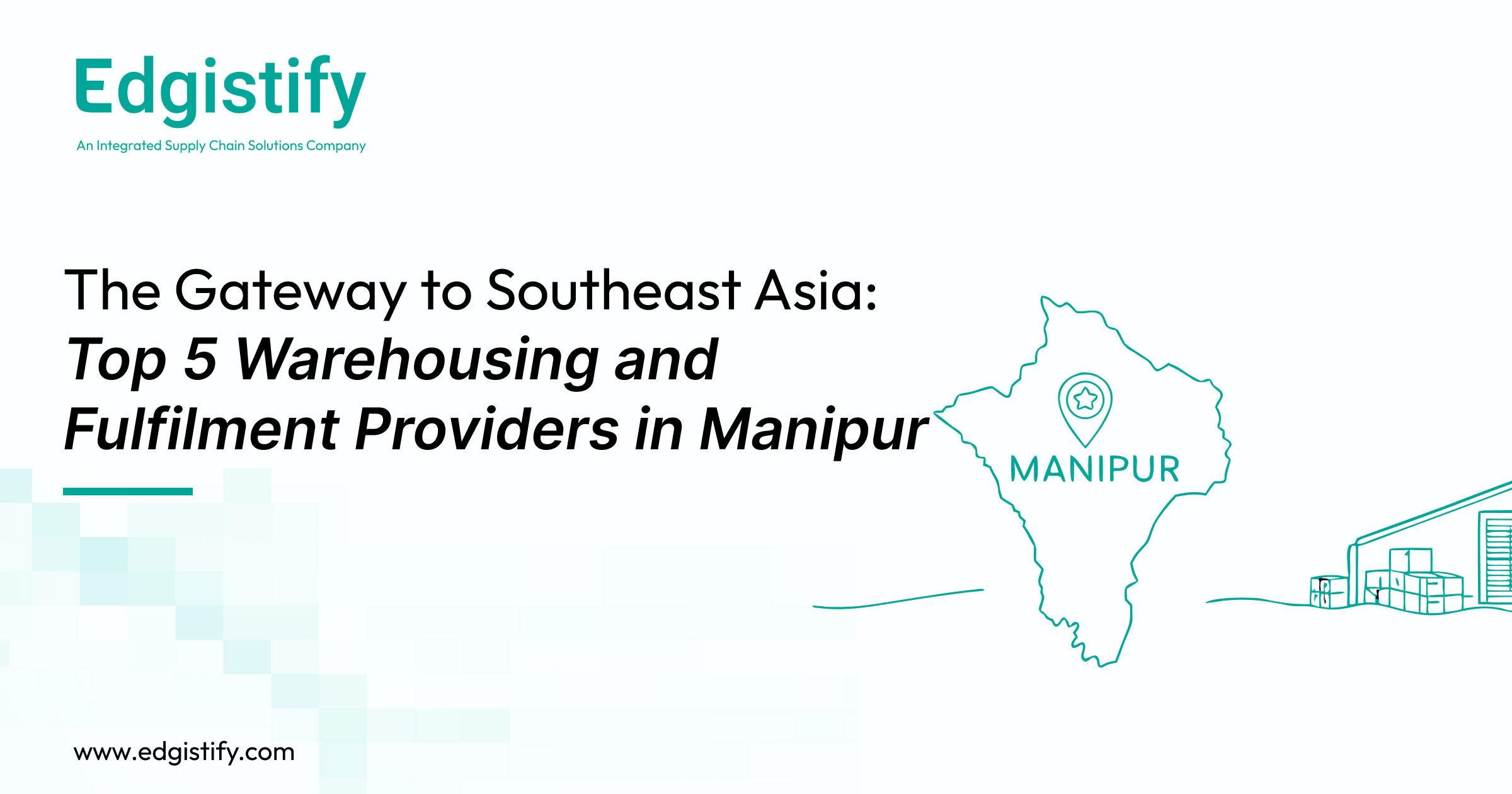 Modern Grade A warehouse facility in Imphal, Manipur, serving as a hub for Indo-Myanmar cross-border trade and regional Fulfilment.
