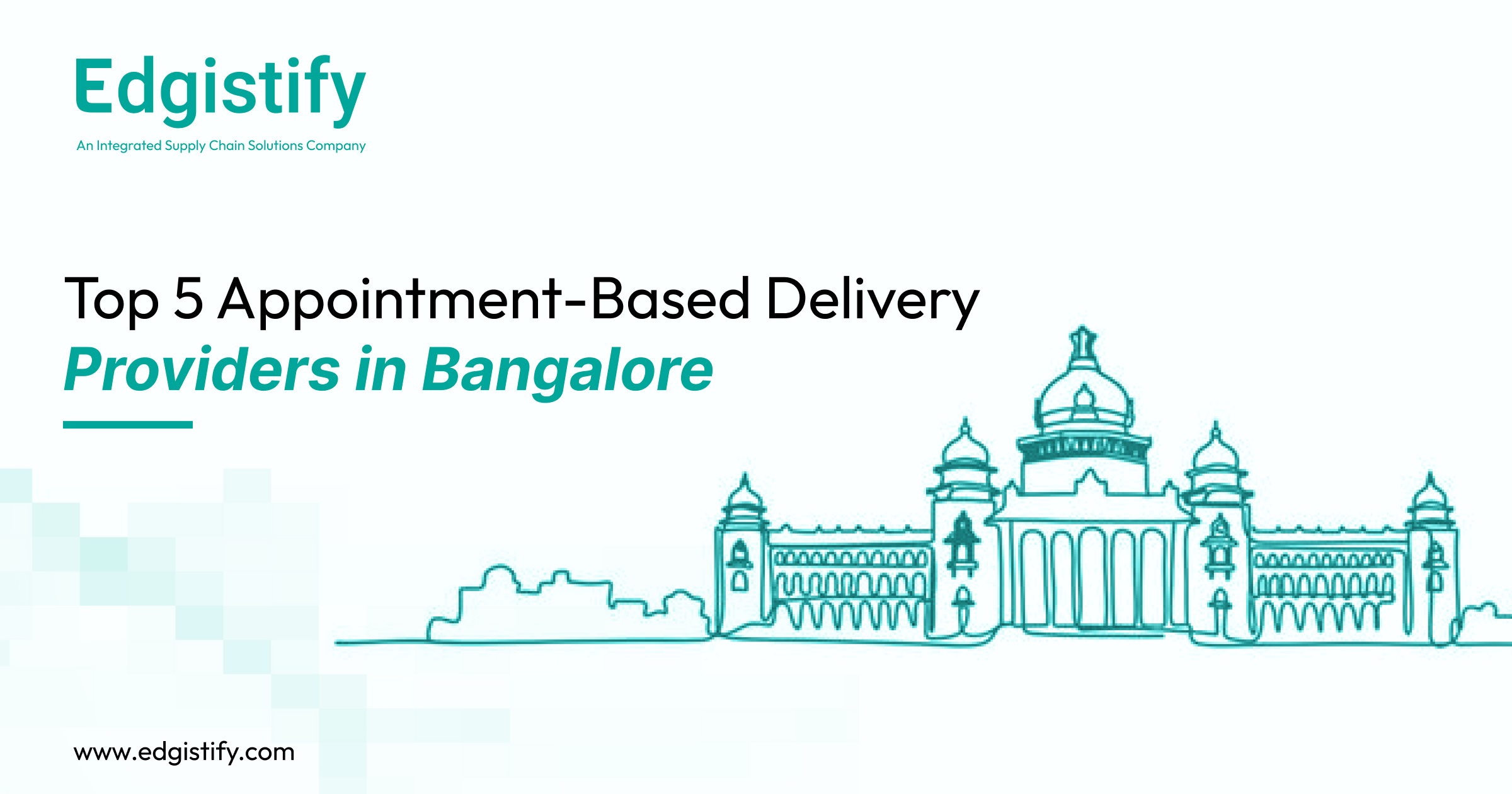 Appointment-based last-mile delivery van navigating Silk Board Bangalore for Quick Commerce darkstore replenishment.