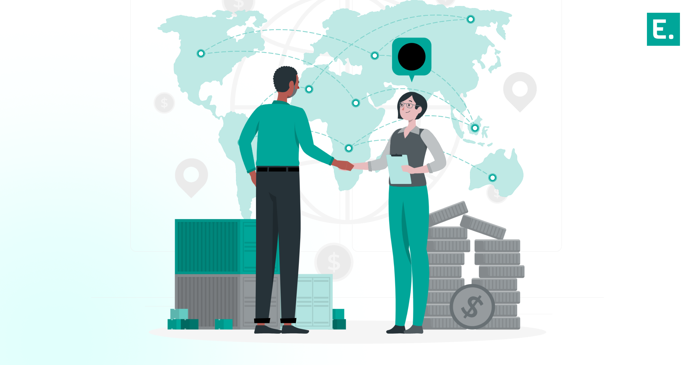 A 3D warehouse layout schematic illustrating optimized vertical storage racks, widened pick paths, and expanded inventory holding capacity.