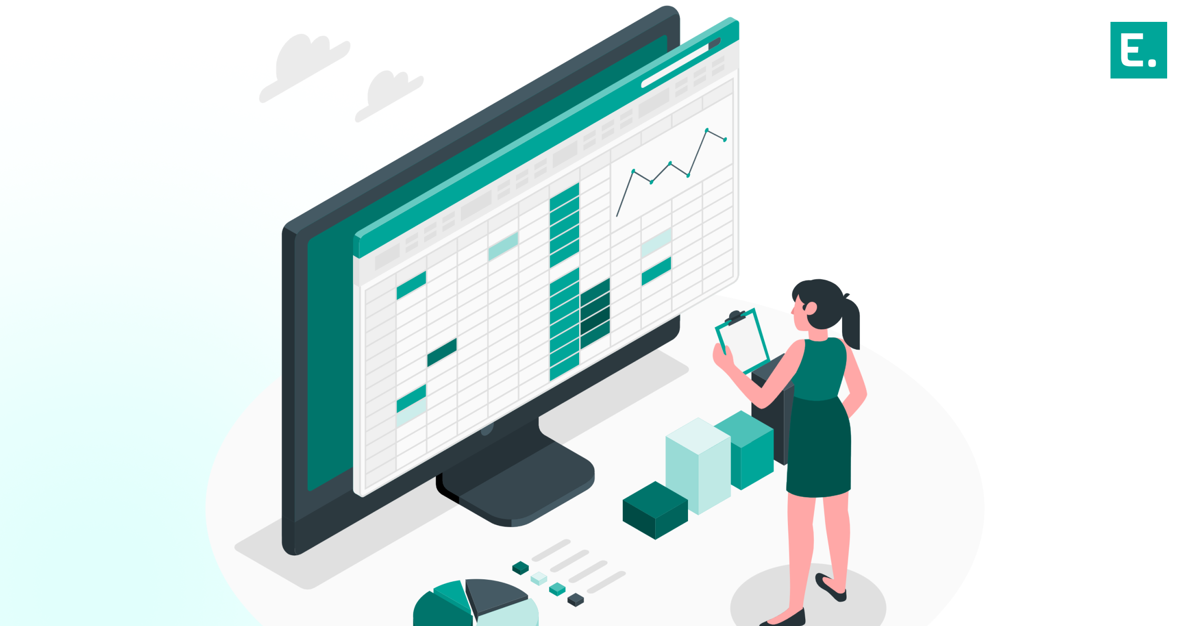 An e-commerce financial controller reviewing per-order gross margin discrepancies and accounting software batch ledger errors on a monitor.