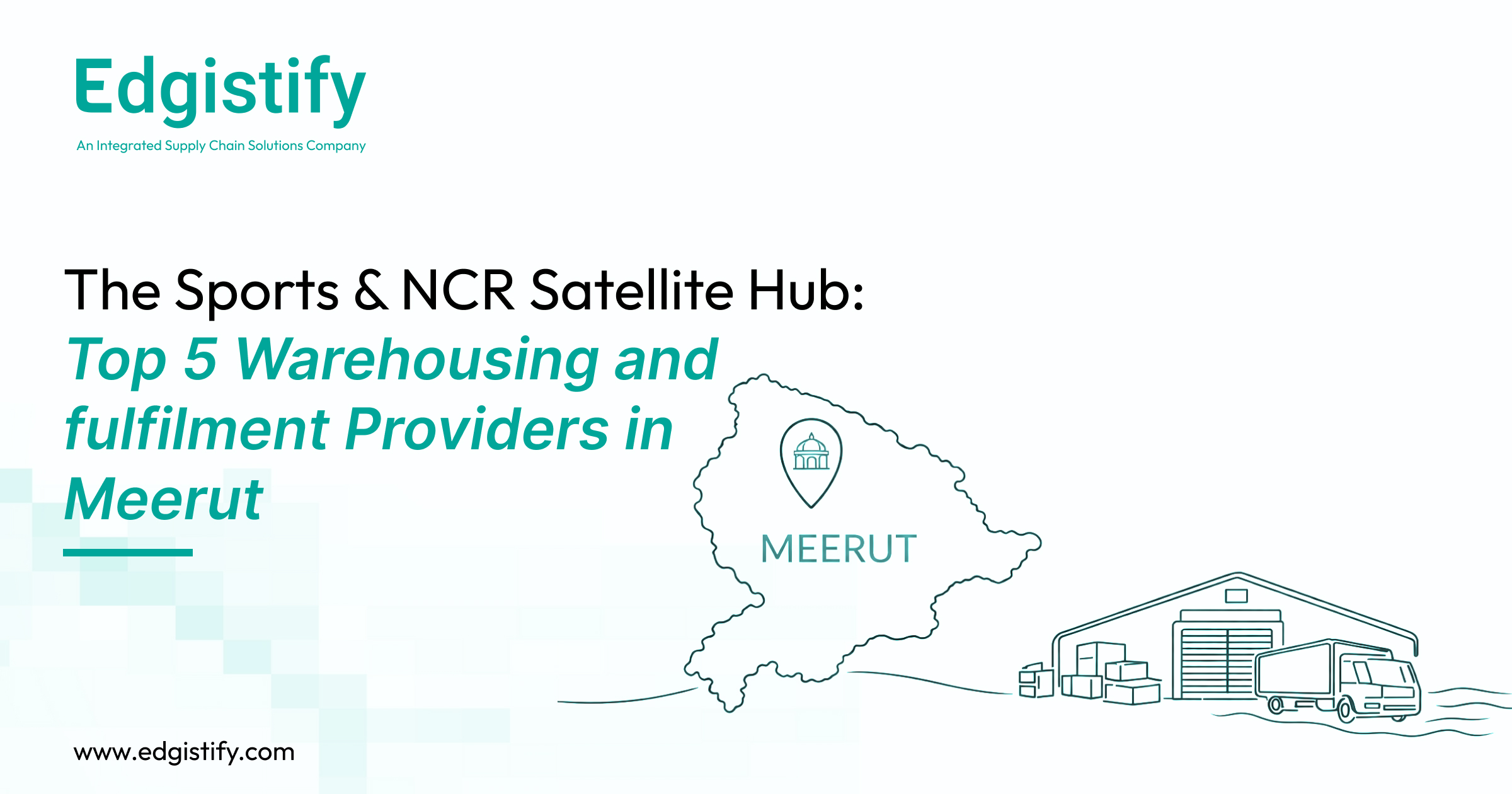 Grade A warehouse in Partapur, Meerut, featuring modern docking systems and specialized storage for sports equipment and musical instruments.