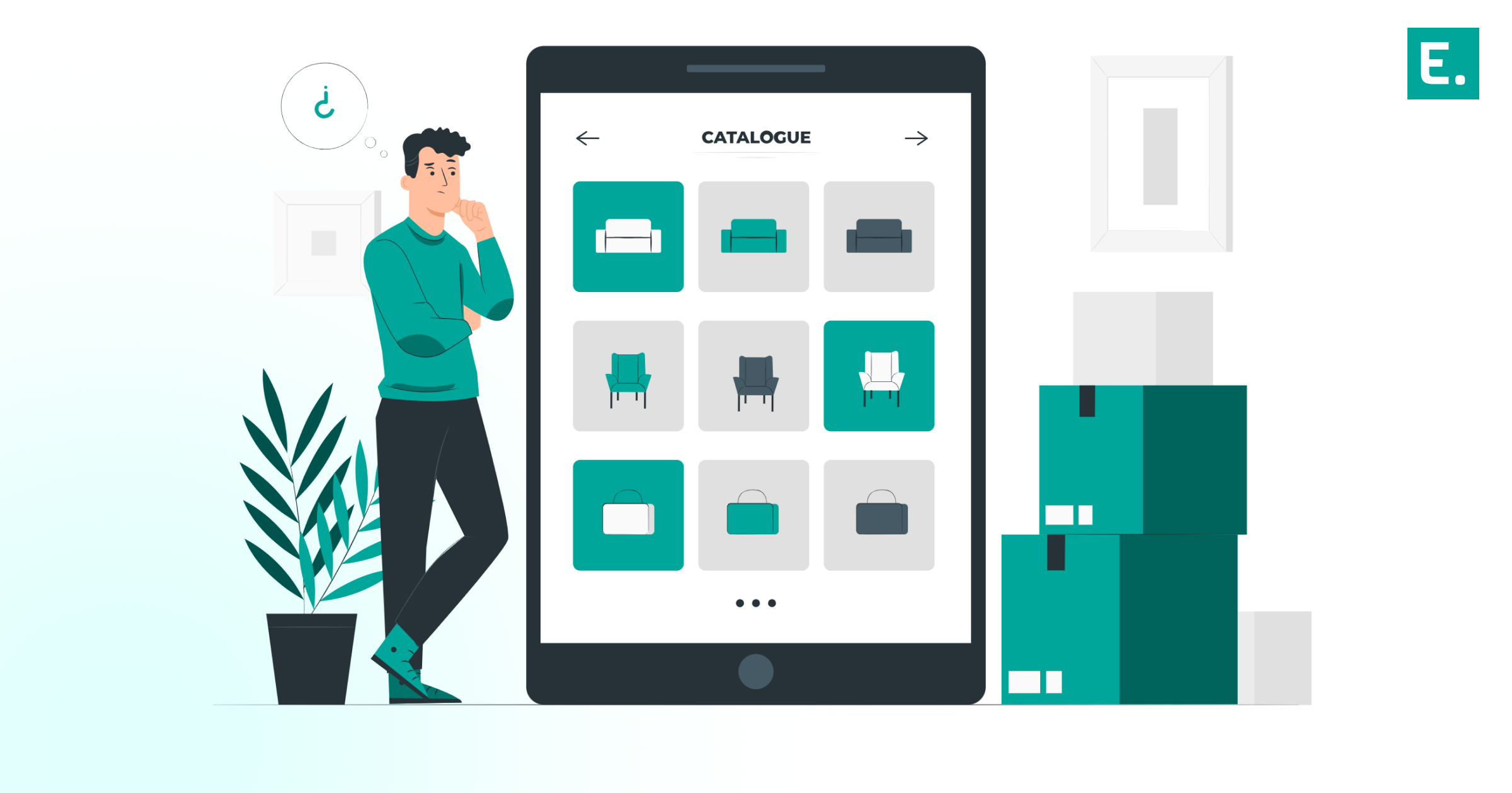 A quick commerce delivery rider picking up an order from a dark store fulfilment warehouse with optimized slot management scheduling software.