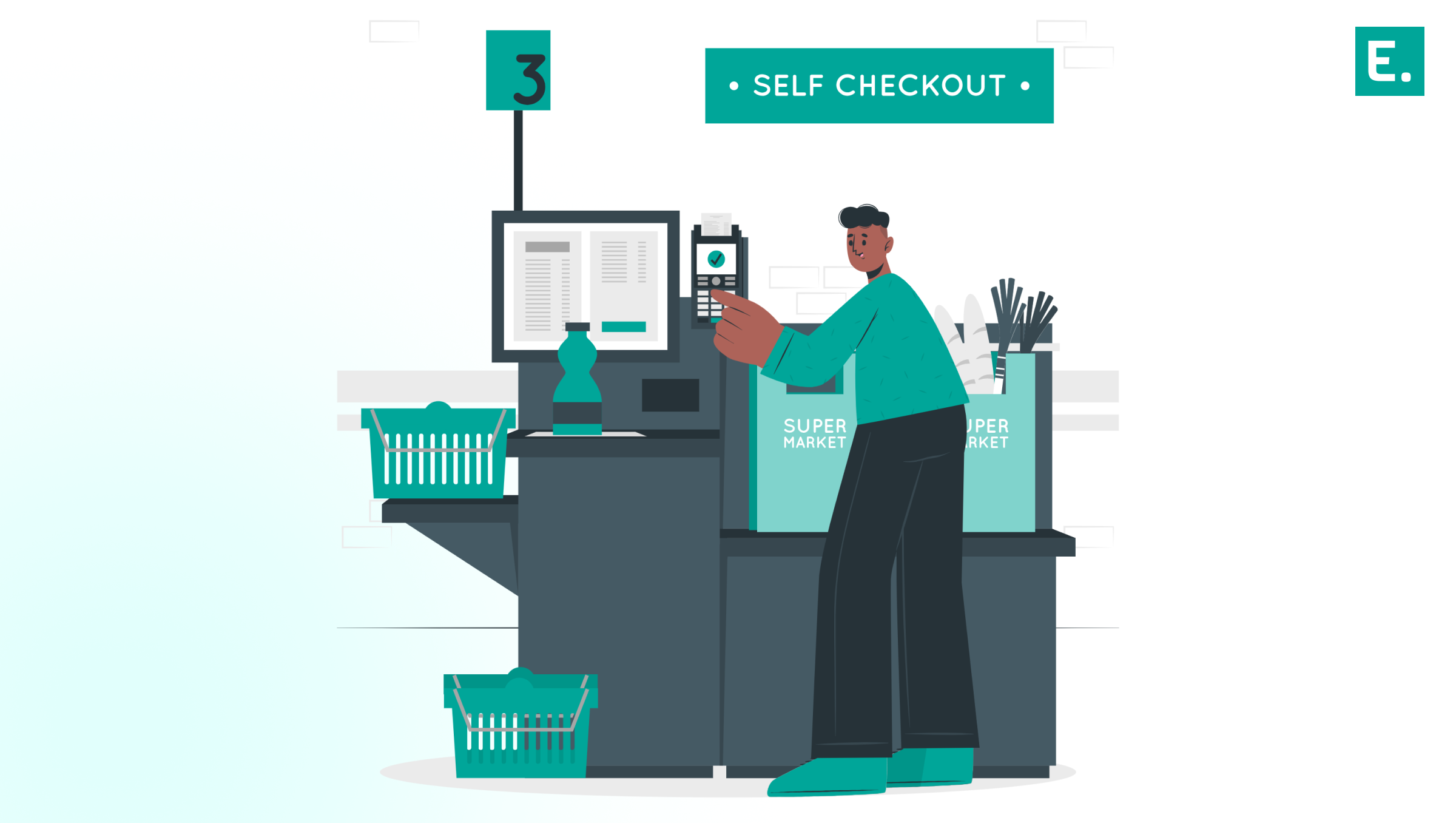 A real-time data terminal running automated replenishment dark stores software to sync hyperlocal inventory waves and coordinate EdgeOS hub nodes.