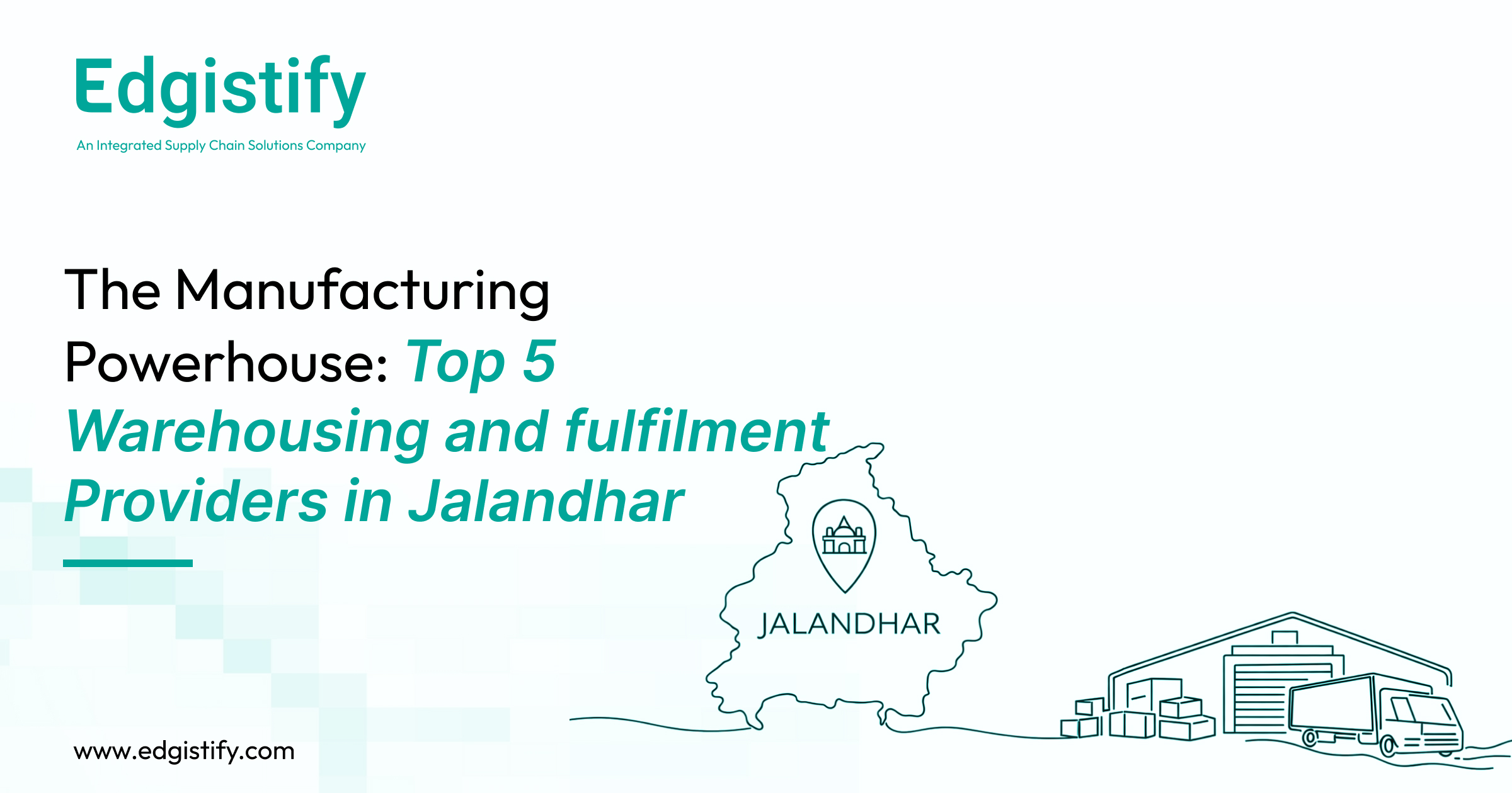 Grade A warehouse in Jalandhar, Punjab, specialized for sports equipment storage and global export fulfilment.