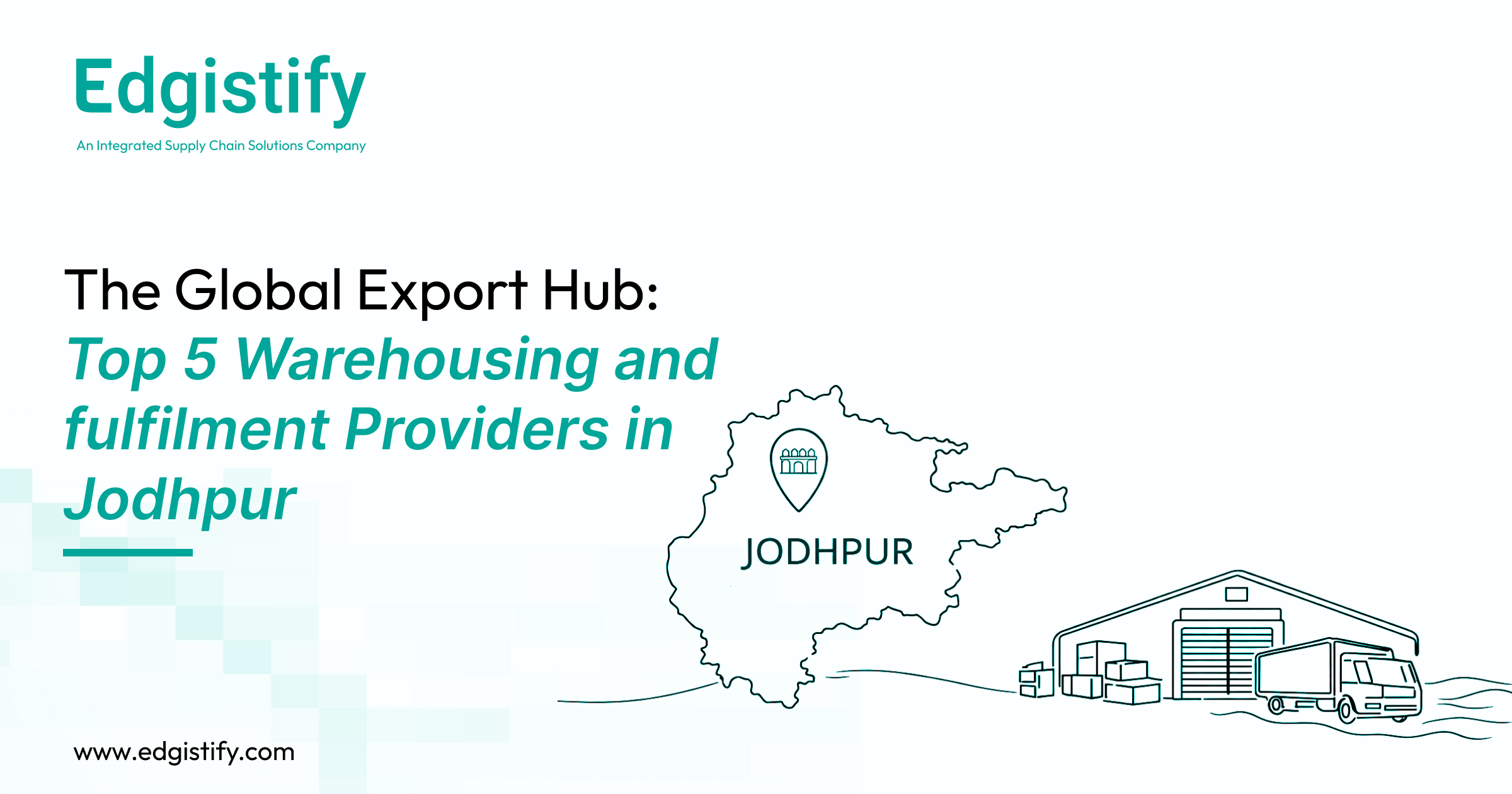  Grade A warehouse in Jodhpur, Rajasthan, specialized for bulk furniture storage and artisan handicraft fulfilment.