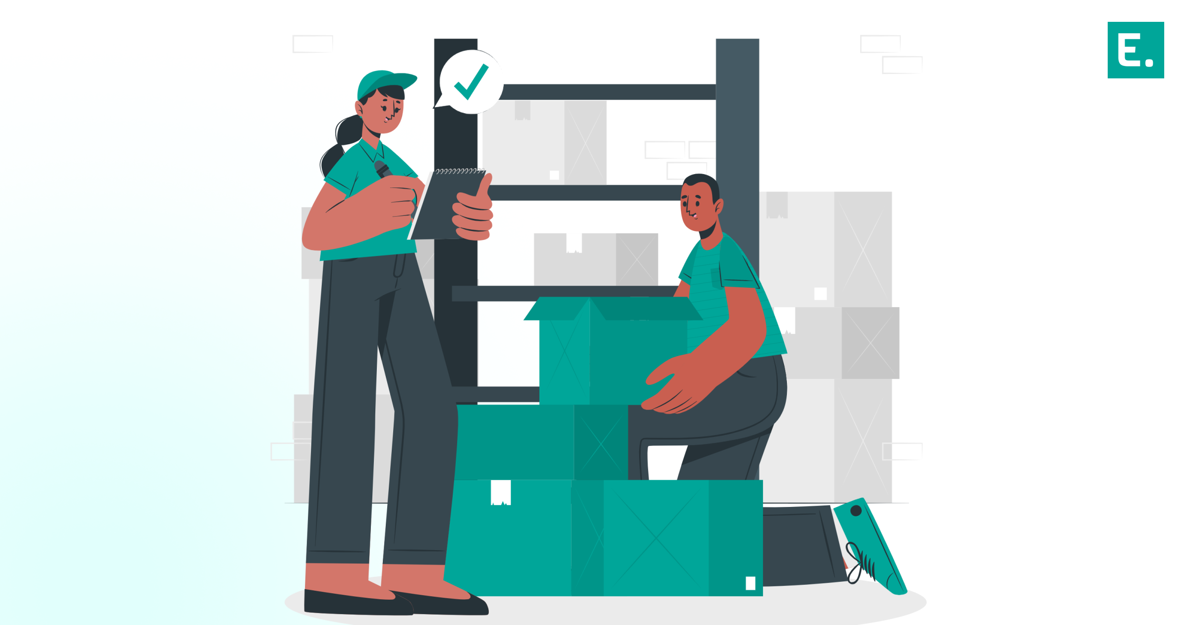 High-density pallet racking systems and optimized floor workflows inside a modern Indian e-commerce fulfillment center
