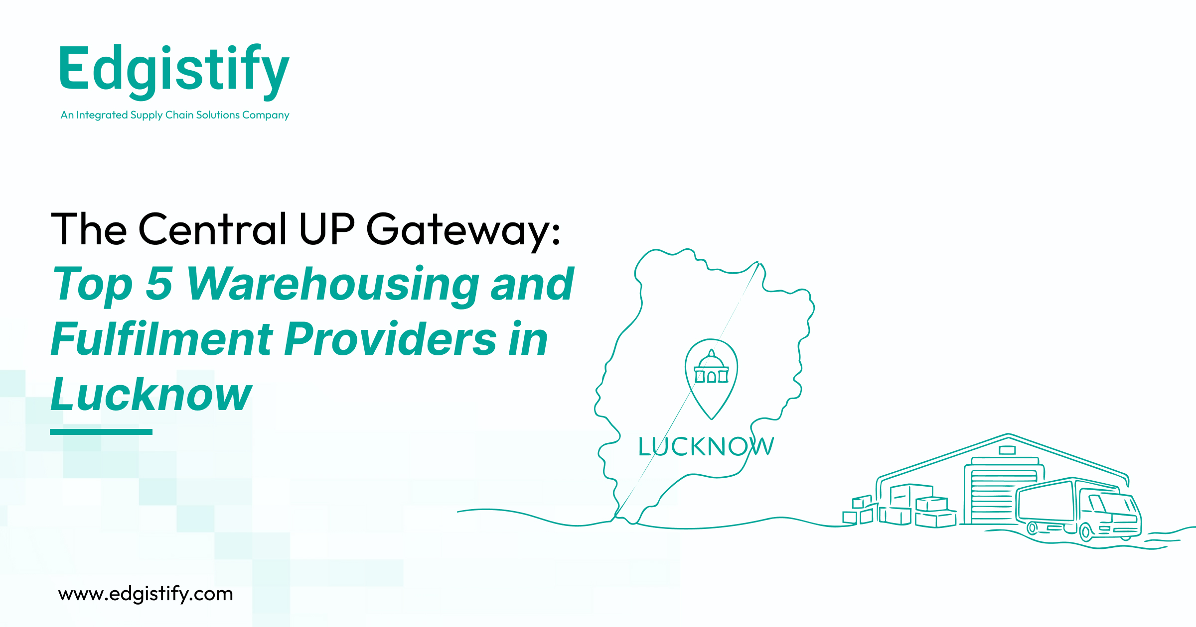 Modern Grade A Fulfilment center on Sultanpur Road, Lucknow, serving as a regional distribution hub for Central and Eastern Uttar Pradesh.