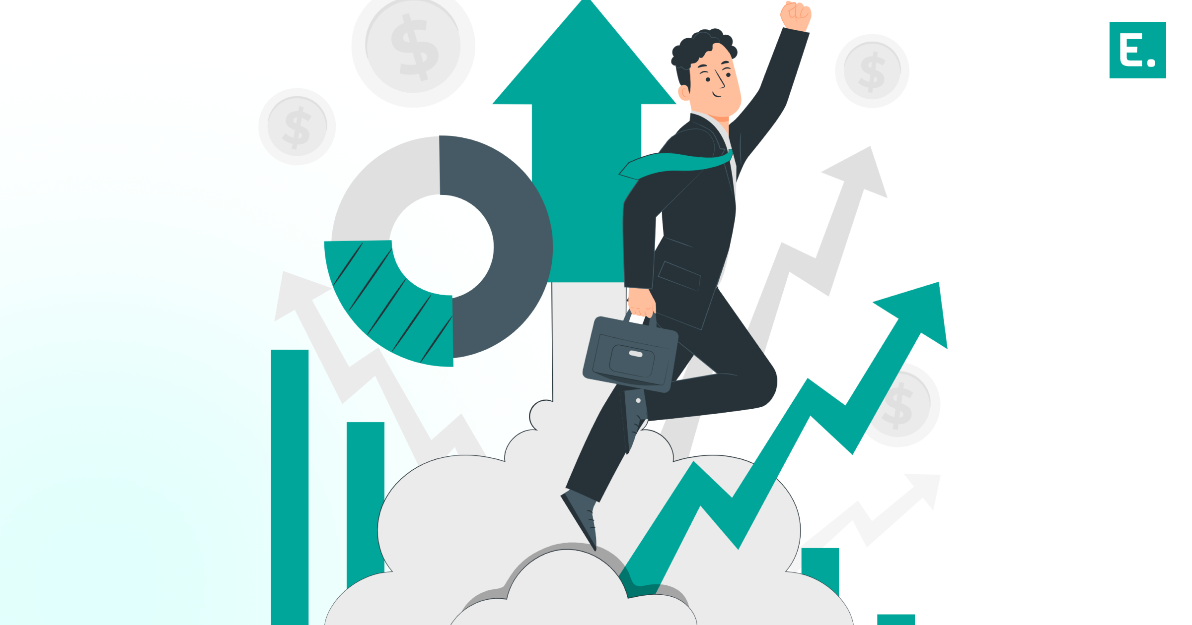 A data analytics graph showing how faster order processing speeds improve e-commerce fulfillment optimization and scale business revenue.