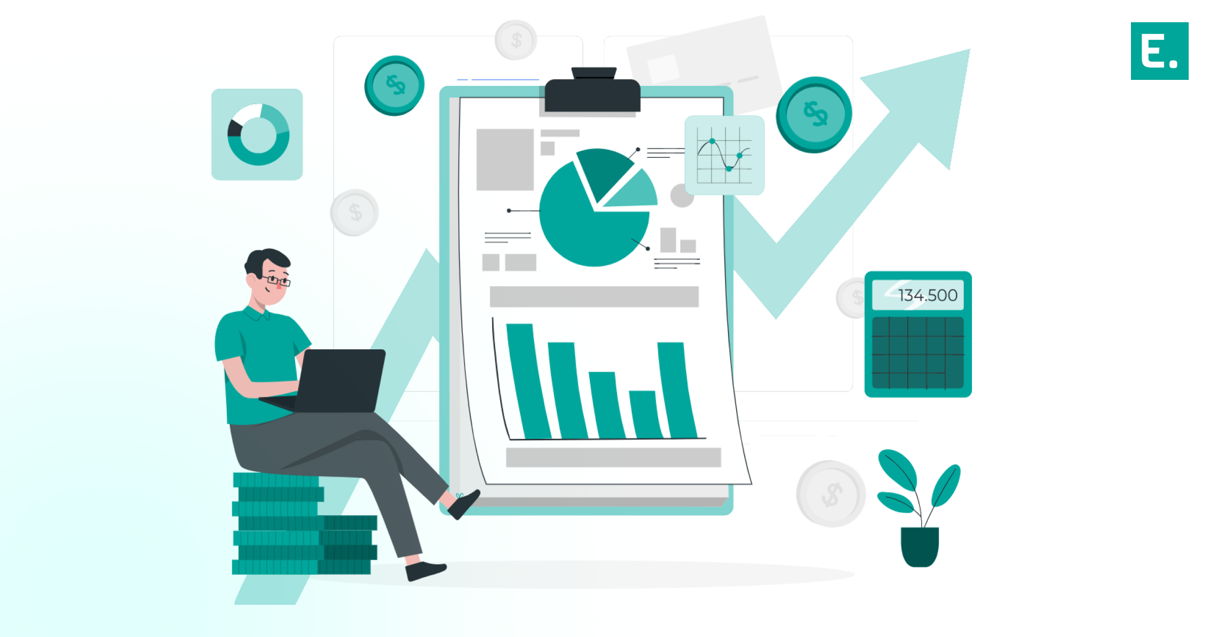 A digital warehouse map showing a blue glowing geofence perimeter around a fulfillment center gate automatically checking in an inbound delivery truck