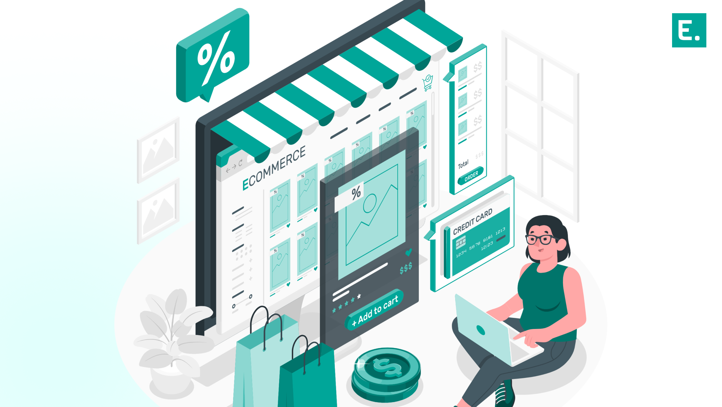 Founder looking at operational excellence metrics on a dashboard showing increased fulfillment accuracy and customer trust