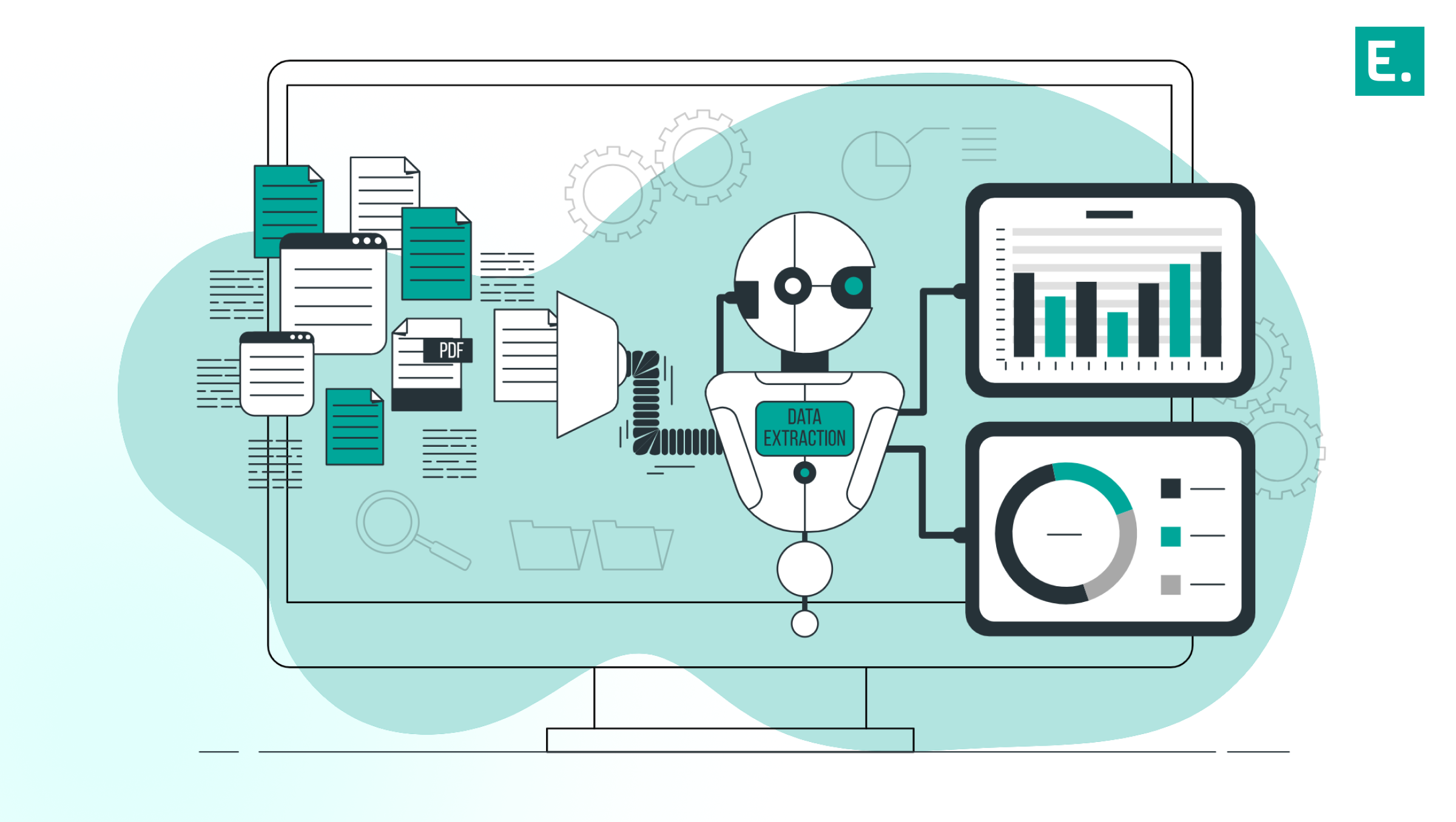 An enterprise warehouse dashboard tracking robotic telemetry variables and mapping self-learning AI logistics data training streams inside EdgeOS.