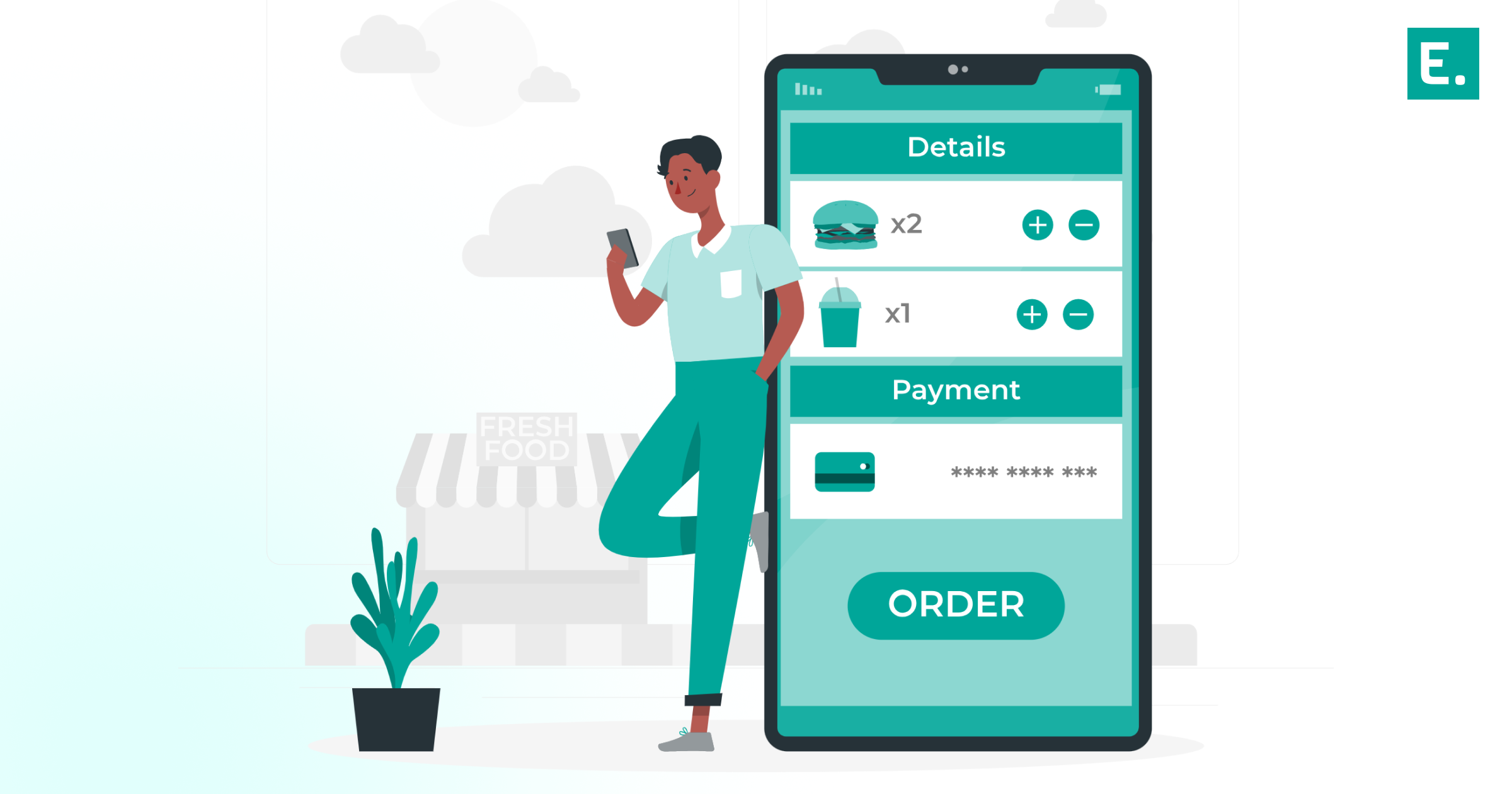 A digital dashboard displaying unified API data syncing real-time sales orders from multiple online marketplaces into one backend system.
