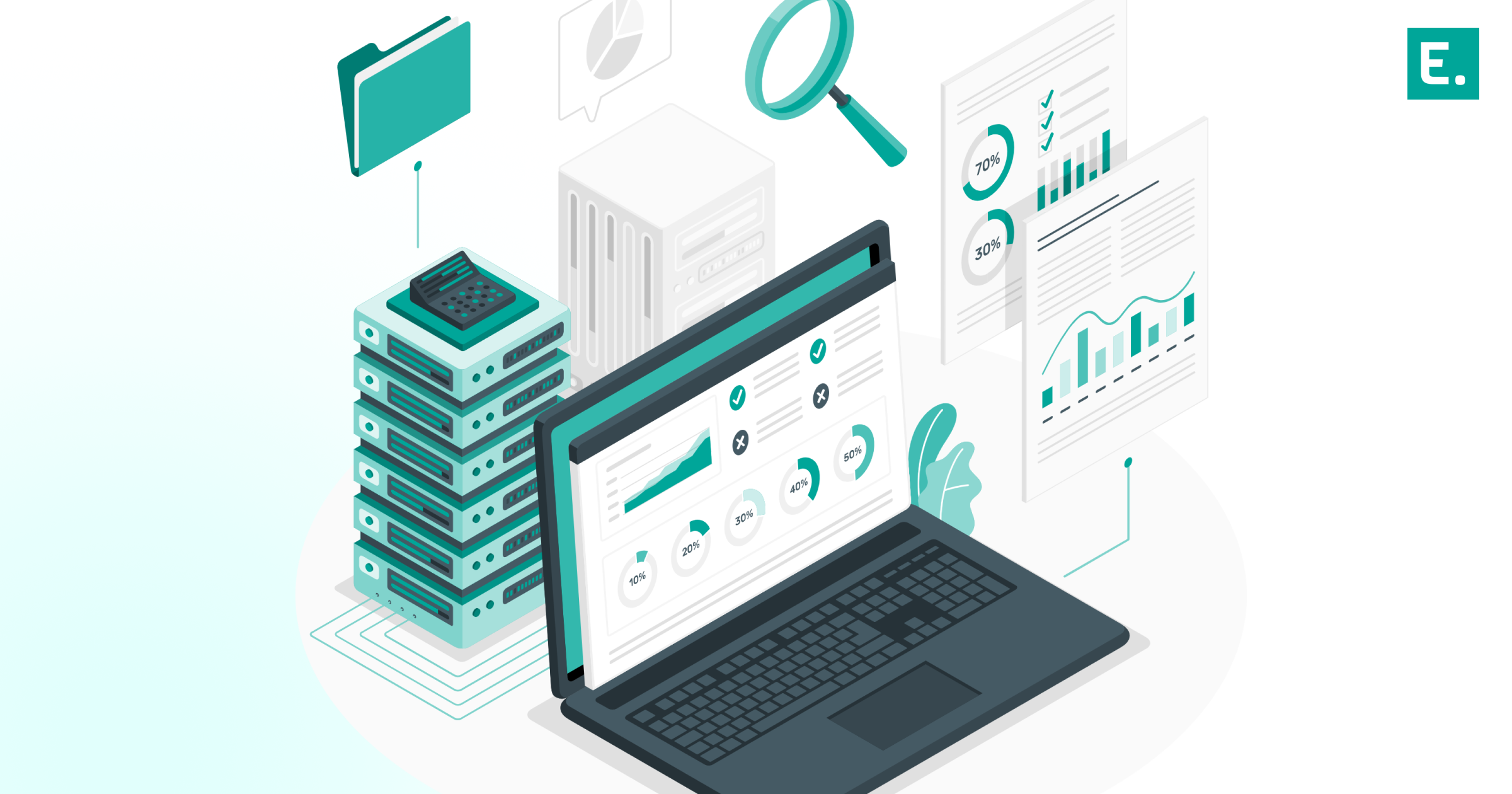 An e-commerce marketplace analytics dashboard displaying high seller performance scores, perfect order SLA compliance, and unlocked Buy-Box status.