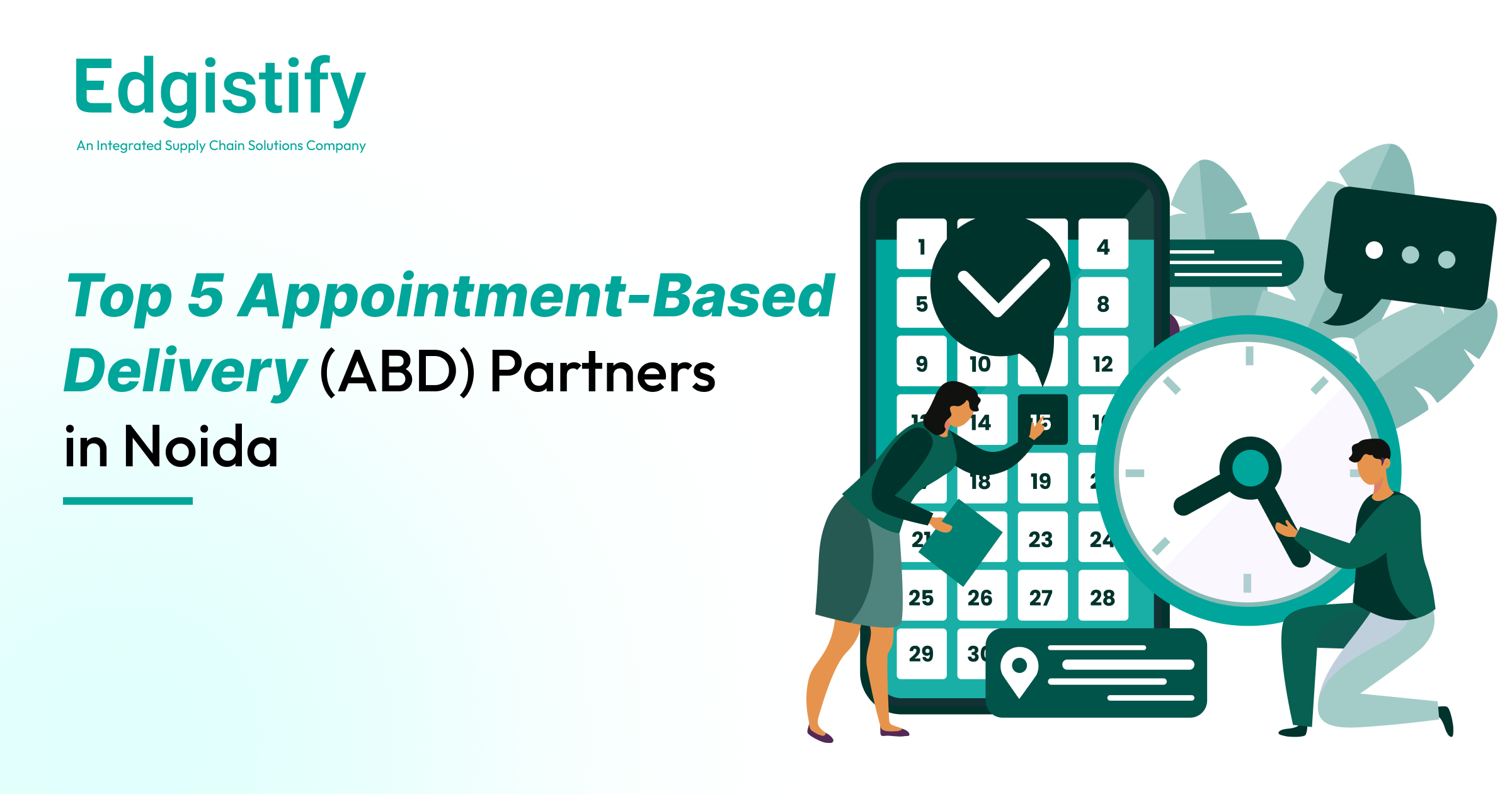 Edgistify logistics hub in Greater Noida showing automated appointment-based unloading operations for a D2C brand.