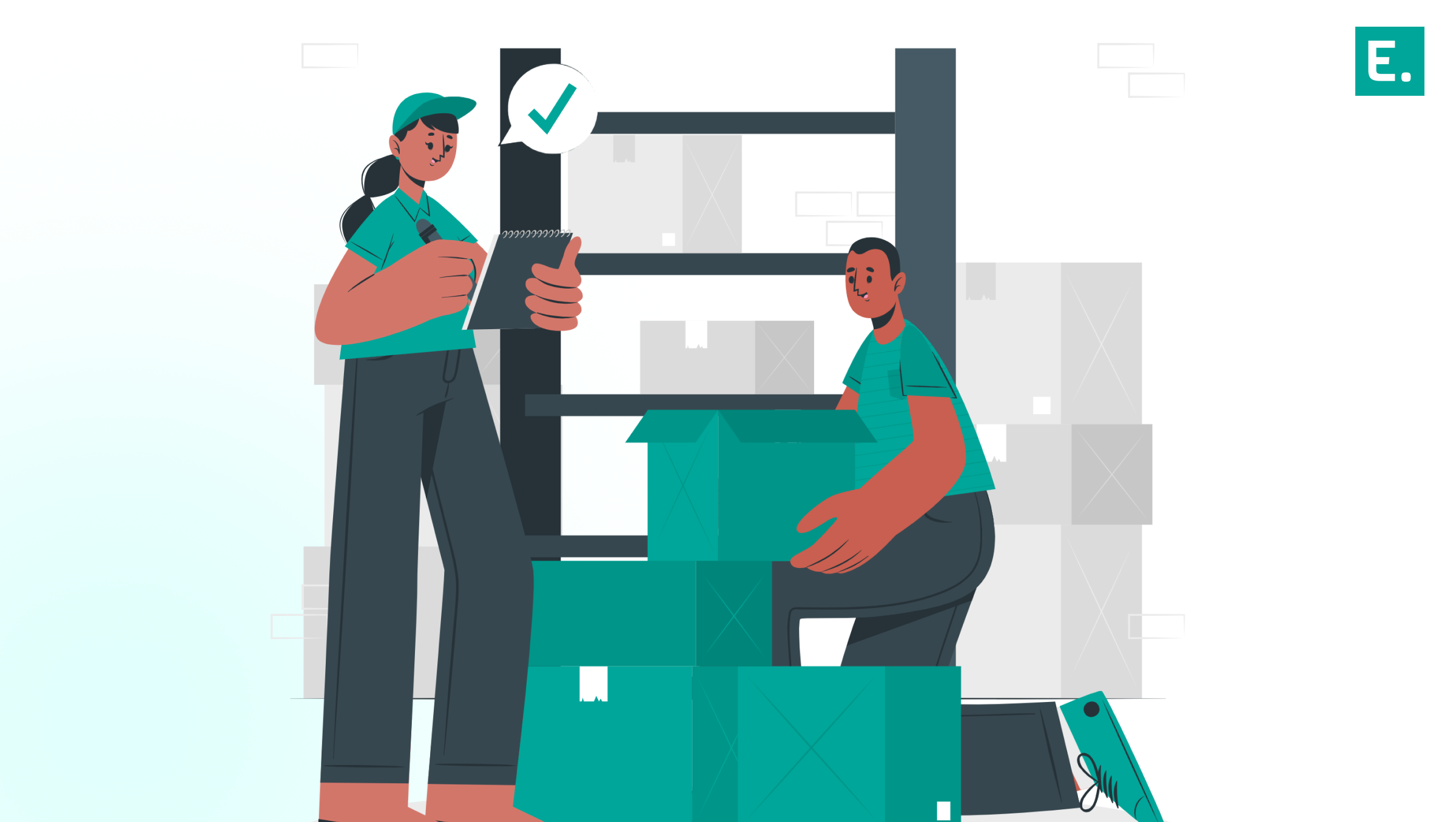 Interior schematic of an optimized warehouse floor layout engineered exclusively around real-time regional demand data to eradicate inventory waste.