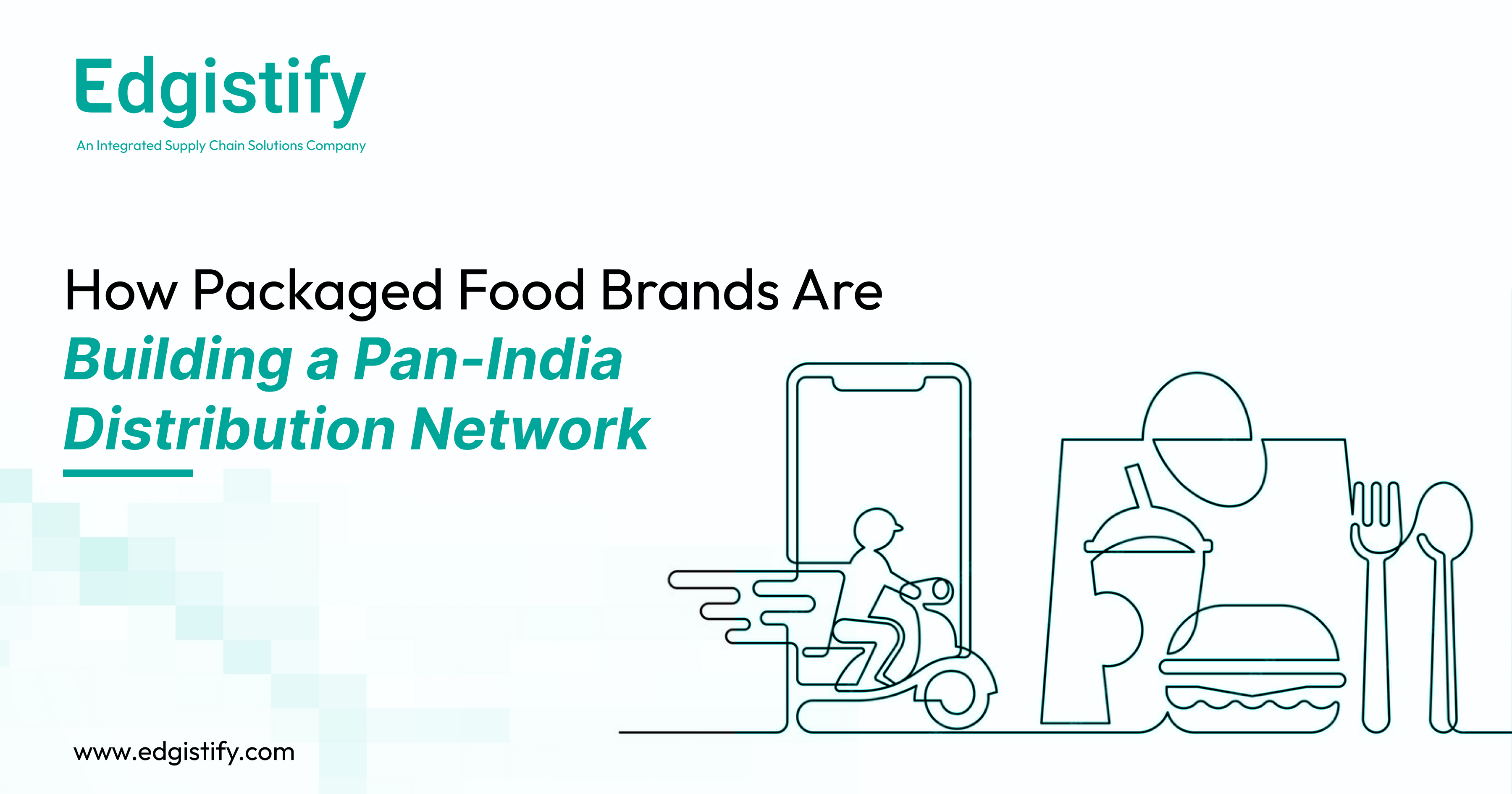 Edgistify's national distribution dashboard showing real-time cold chain monitoring and batch tracking for a pan-India food brand.
