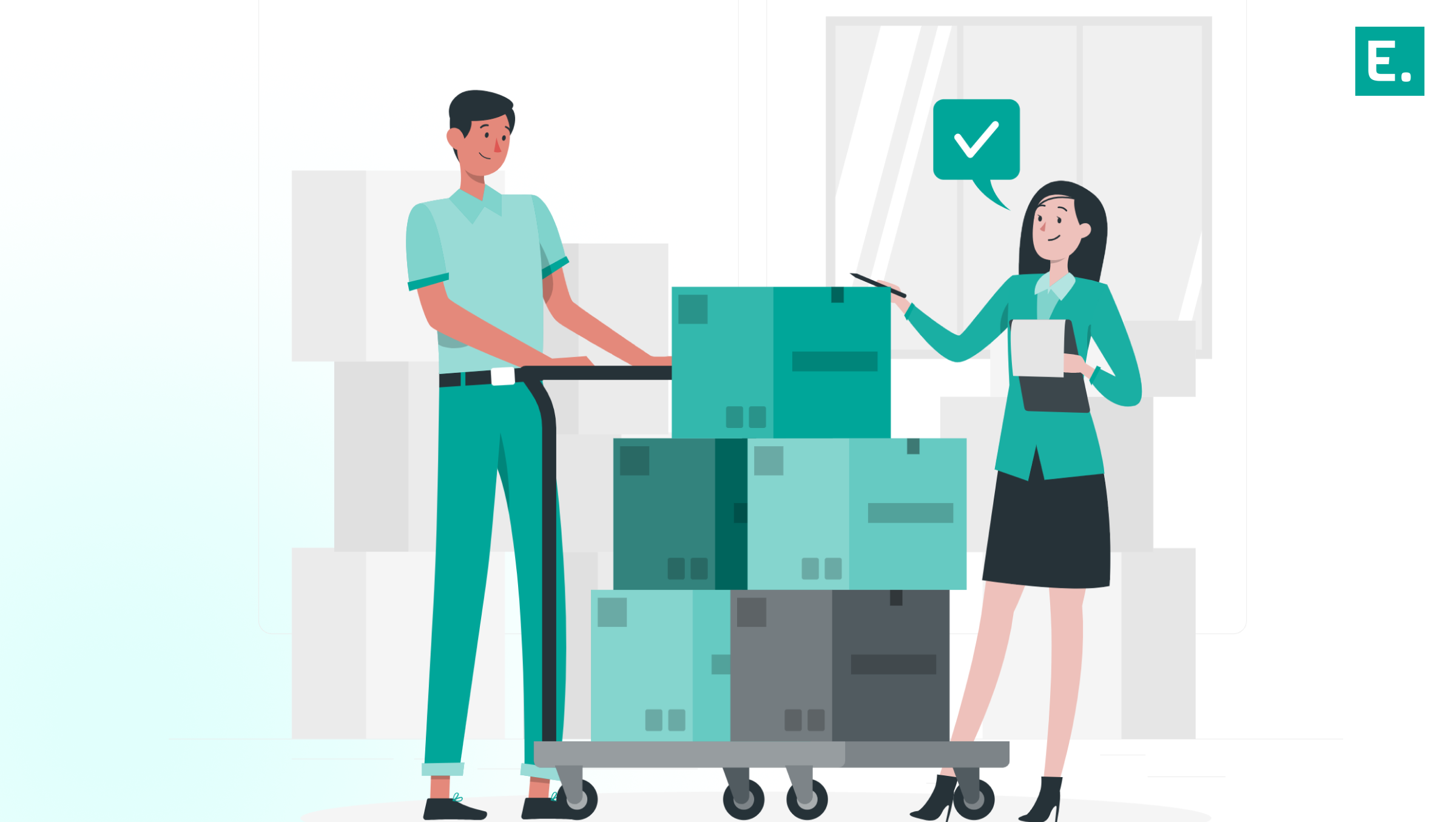 A yard management interface tracking geofenced inward processing to automatically capture inbound carrier arrivals and sync gate entry logs via EdgeOS.
