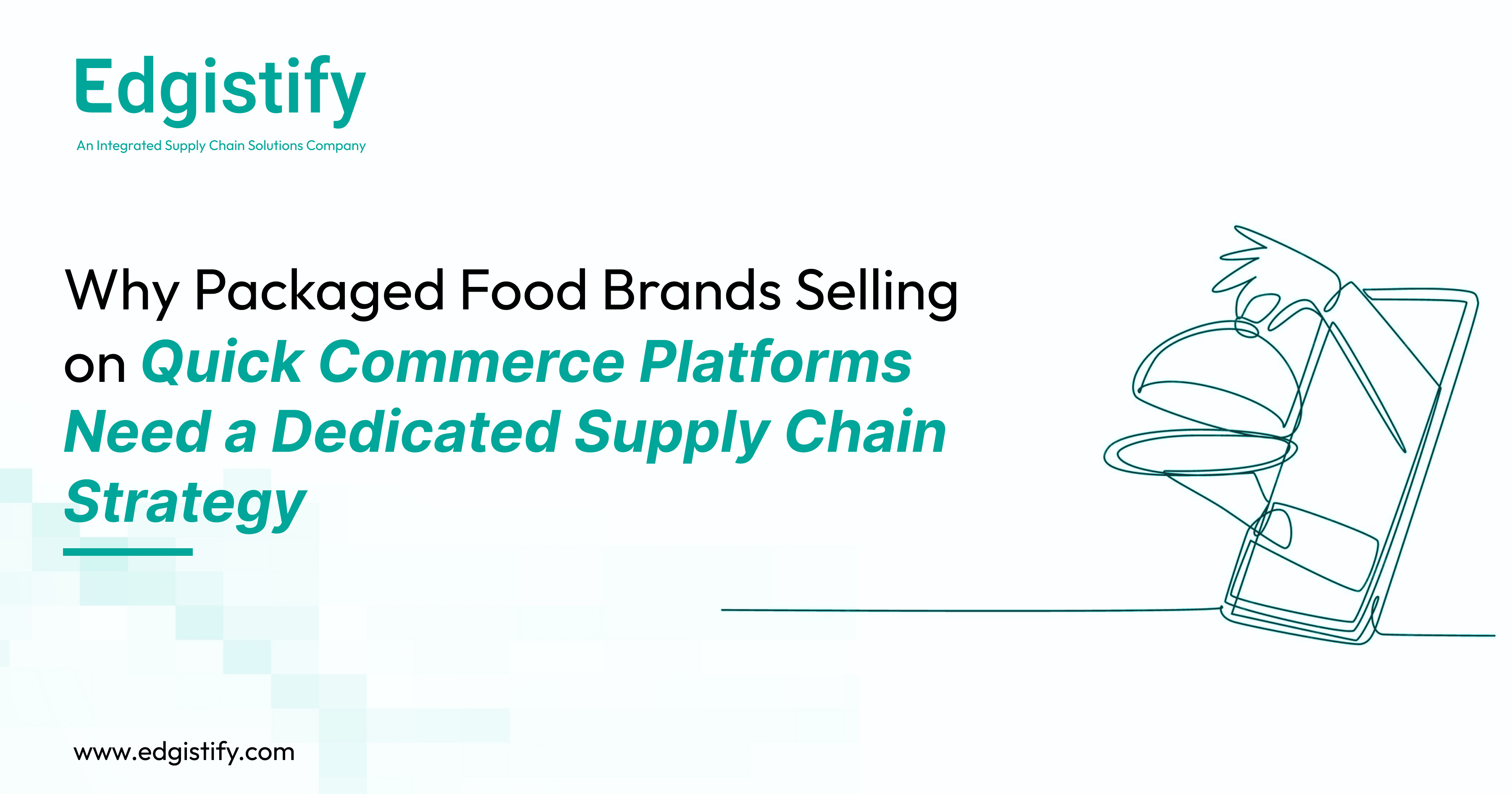 Edgistify's EdgeOS dashboard showing real-time inventory levels across various Quick Commerce dark stores for a food brand.