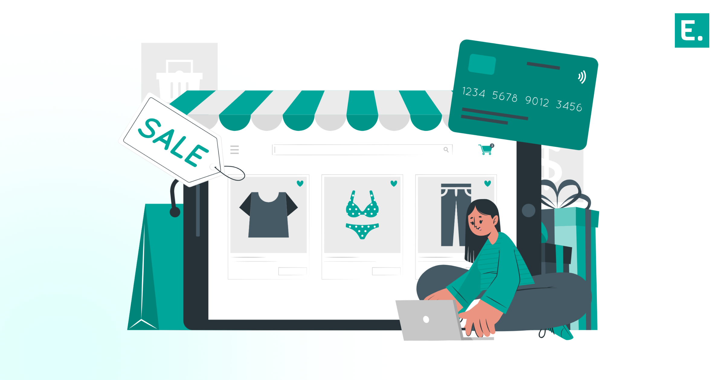 An autonomous warehouse and e-commerce tech stack dashboard monitoring automated order processing, fulfillment pipelines, and exponential growth capacity.