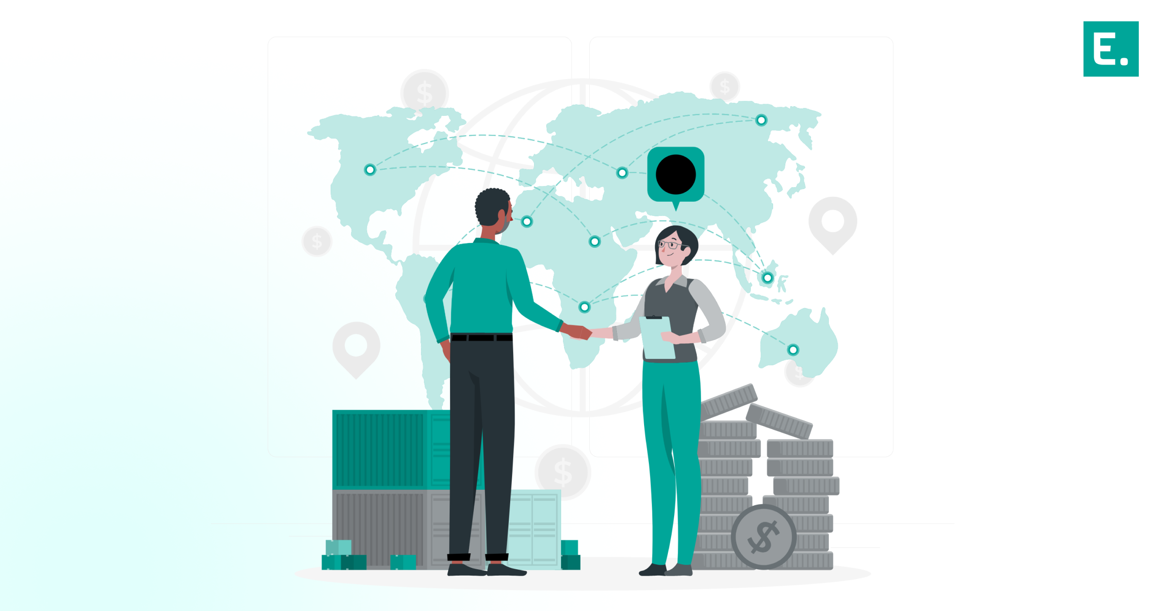 A financial ROI dashboard tracking shared-risk logistics performance metrics, vendor fee structures, and overall return on logistics spend percentage.